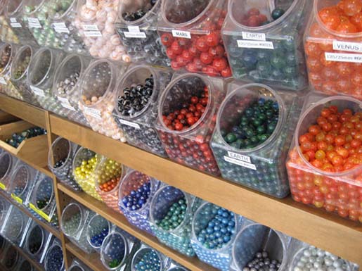 Wall of Marbles