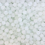 Frosty White Cat's Eye 5/8"