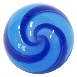 Hot House Glass - "Blue Swirl"