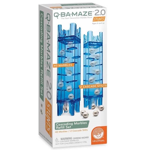 MoonMarble.com - Q-BA-Maze 2.0: Cascading Marbles Refill Set