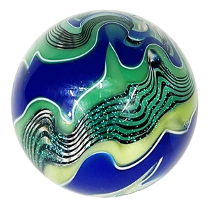 Hot House Glass - "Raked Swirl"