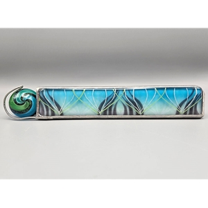 Allison Borgschulte Kaleidoscope & Hot House Marble - "Blue Mandala Style"