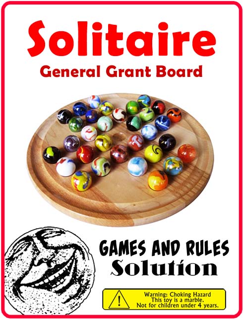 Instructions for General Grant Solitaire