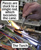 Making the Cane