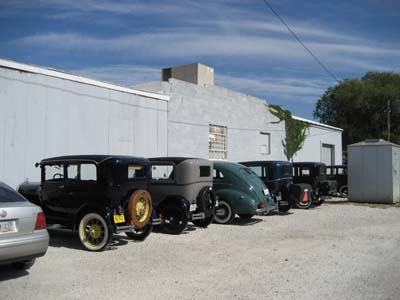 Classic Cars Fill our Parking Lot