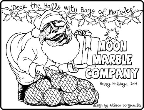 Holiday Coloring Page 2014